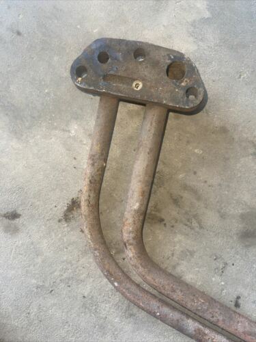 Farmall Super A SA IH Tractor good front steel hydraulic line lines