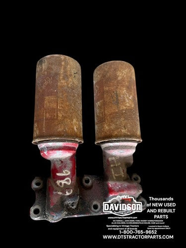 International 686 Dual Oil Filter Housing Antique Tractor