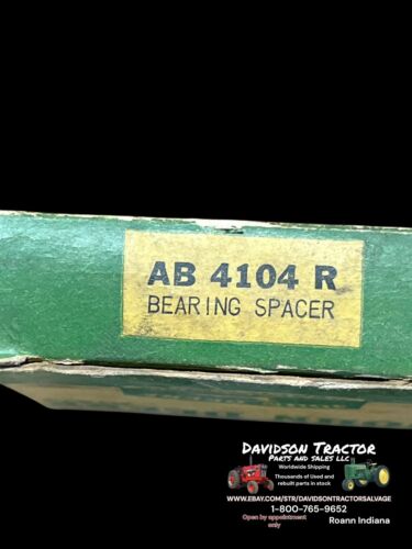 Genuine John Deere AB4104R New Old Stock Bearing Spacer