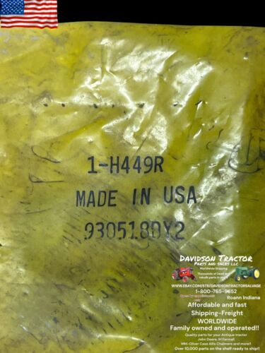 H449R Brake Pedal Return Spring  Genuine John Deere H Tractor New Old Stock