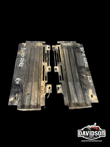 Ford 5640 Side Screen Pair Antique Tractor