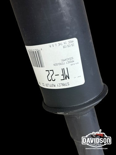 Stanely Muffler MF-22 Gas or Diesel Vertical Mount Massey Ferguson 150 Tractors