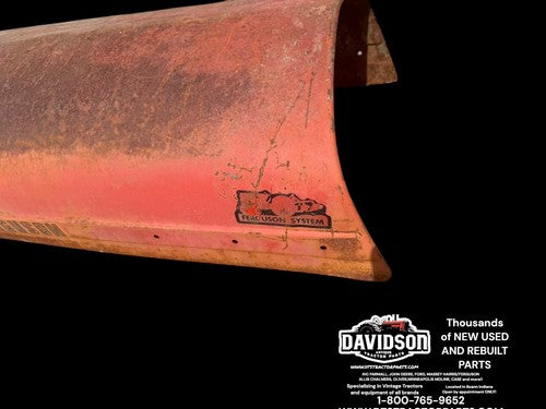 Massey Ferguson TO-20 TO-30 Hood Engine Cover Antique Tractor