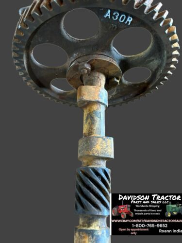 John Deere Unstyled A Camshaft W/Gear A30R A1142R Antique Tractor