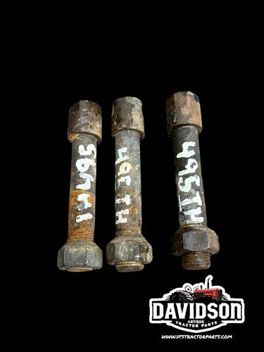 International 495 Rear Wheel Studs (3) Antique Tractor