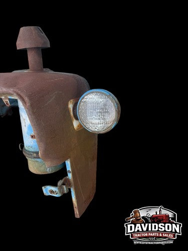Ford 4000 Diesel Front Nose Cone Hood W/air Cleaner & Headlights Antique Tractor