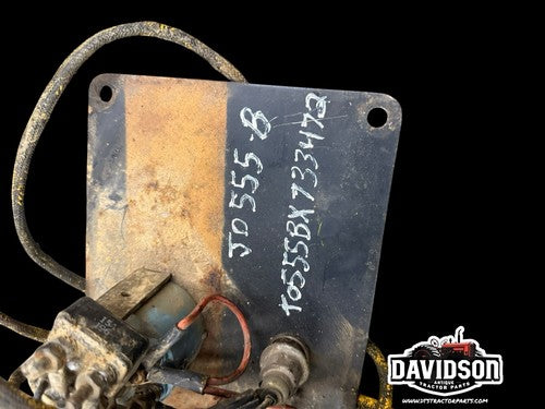 John Deere 555-B Crawler Dozer Dash Panel