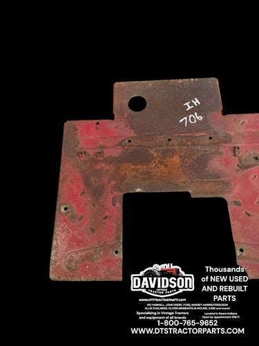 Farmall IH 706 Gas Tractor Foot Floor Plate