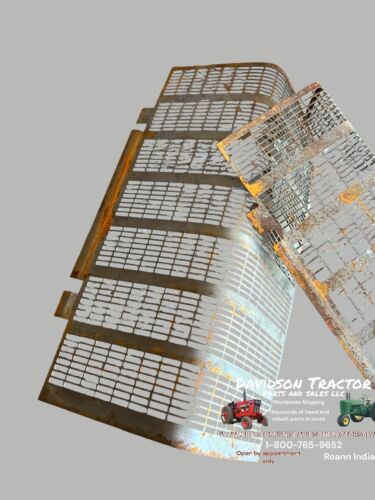 New Grill Screen Pair Fits John Deere B & H Tractors B1420R