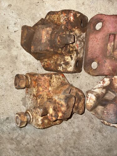 1954 Allis Chalmers WD45 Tractor Spin Out Rear Wheel Slide Clamps