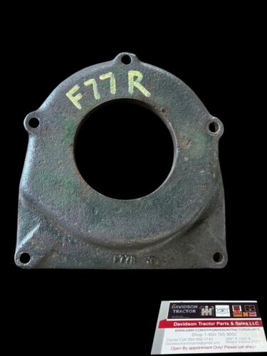 USED JOHN DEERE G TRACTOR CRANKSHAFT MAIN BEARING OIL SLINGER CAP COVER F77R