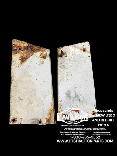 International Cub 154 IH low boy tractor ORIGINAL radiator side cover panels
