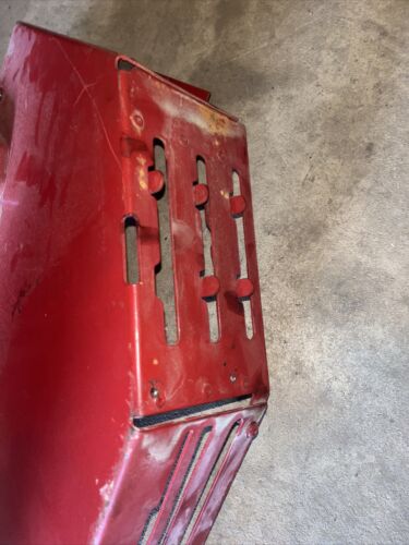 IH International 1586 3pt Hydraulic Control Cover Antique Tractor