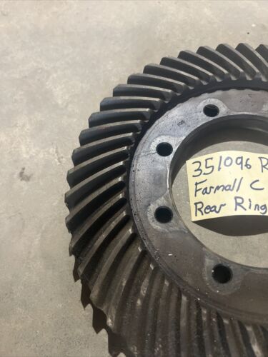 International Farmall C Tractor IH IHC Rear End Ring Gear 351096R1