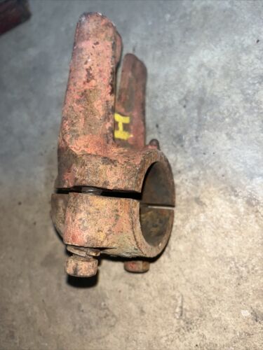 Farmall H early SH Tractor Original IH cultivator front mounting bracket