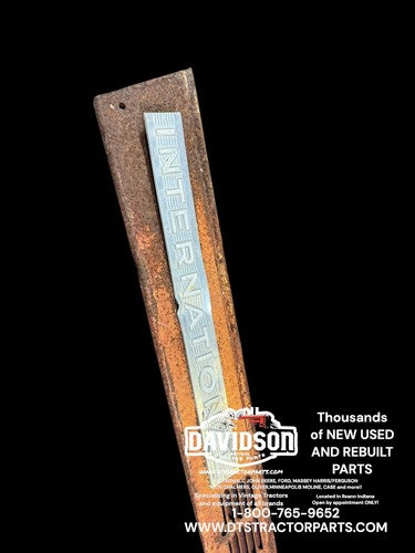 International IH 606 Left Hood Panel Antique Tractor LH