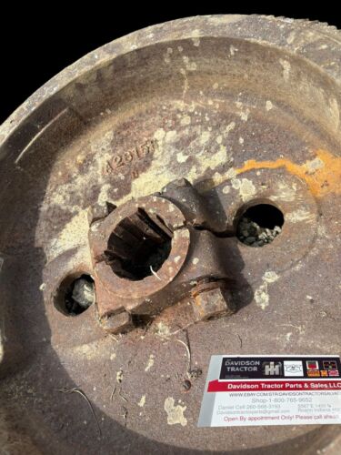 John Deere A JD Tractor Electric start flywheel A2615R w/ starter ring gear