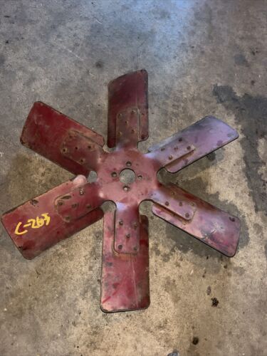 Farmall 560 IH tractor ORIGINAL 4 blade gas engine fan Antique Tractor