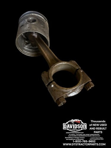 IHC Farmall Cub STD Dome Piston W/connecting Rod Antique Tractor