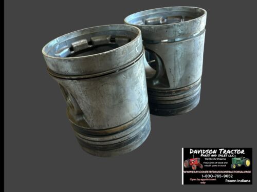 John Deere 730 Gas .045 Over Piston Pair Antique Tractor