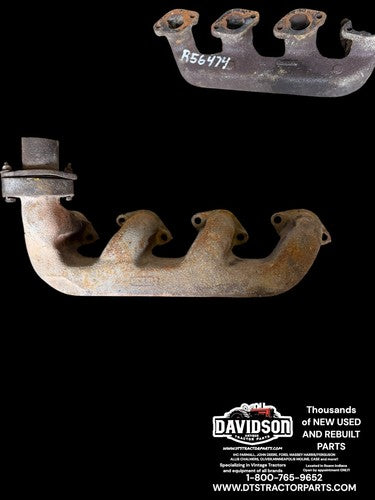 John Deere 2350 2550 Underslung Exhaust Manifold Antique Tractor R56474