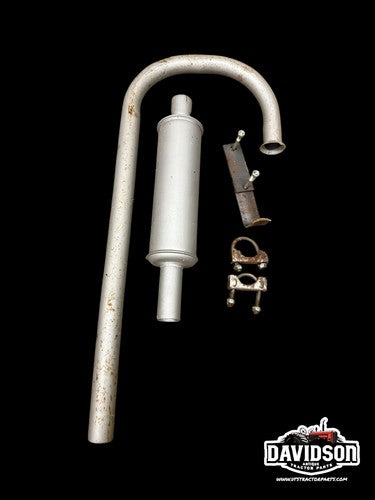 Massey Ferguson TO-20 TO-30 Muffler W/pipe MF-18