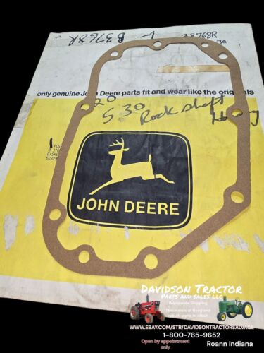 Genuine John Deere New Old Stock Gasket B3768R 520 530
