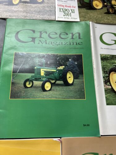 John Deere 2 Cylinder And Green Magazine Lot 9 Books For One Money! 1999-2003