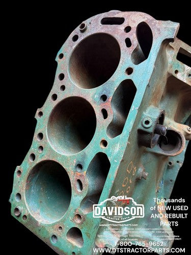 Ford 4000 3 Cyl Diesel Engine Block DONN6015L Good Bare Block Antique Tractor
