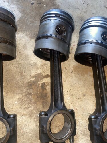 4) Farmall A B BN  Tractor IH IHC engine MORE POWER PISTONS RODSAntique Tractor!