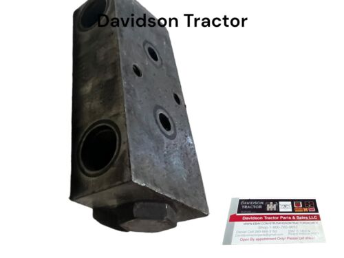 Farmall Hydraulic Block Antique Tractor
