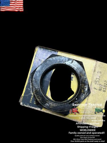 Genuine John Deere F2533R NUT NEW OLD STOCK