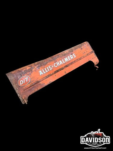 Allis Chalmers D-17 Left Hood Side Panel Antique Tractor