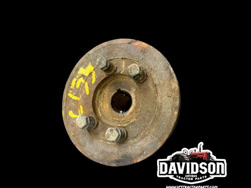 International Farmall 504 Utility Crankshaft Pulley Antique Tractor