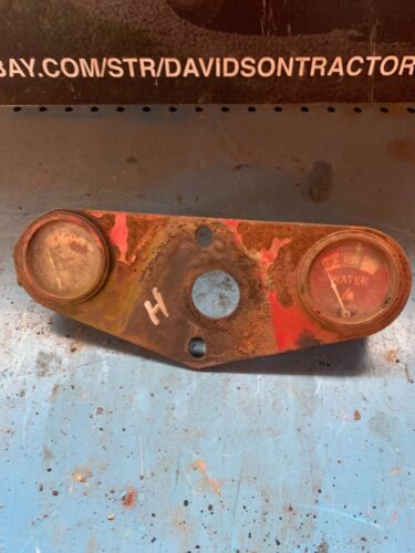 Farmall H Tractor Gauge Plate Bracket Holder