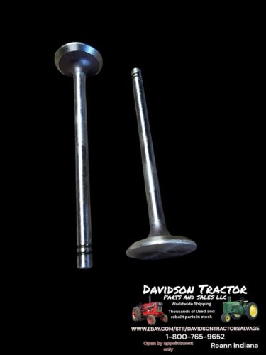 R26123R  Genuine John Deere Exhaust Valve PAIR Antique Tractor New Old Stock