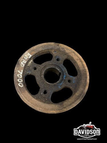 D5NN-6A-312A Ford 4600-7710 Crankshaft Pulley Antique Tractor