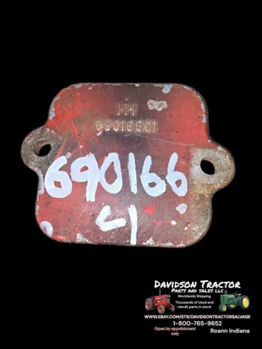 690166c1 Navistar Dt Mechanical Engine Aluminum Plate