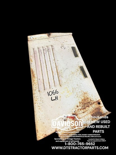 International 1066 Left Radiator Side Panel Antique Tractor