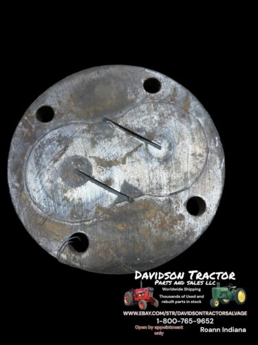 1952 John Deere A Tractor Oil Pump Cover Plate B247R