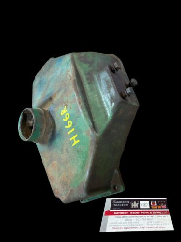 USED JOHN DEERE H TRACTOR RADIATOR TOP TANK AH538R CAST# H166R