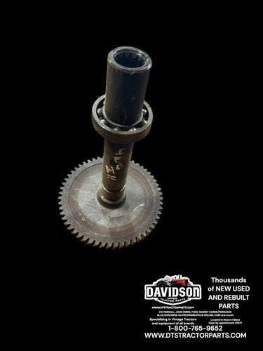 Farmall 460 RC IH tractor PTO Power Take Off input drive shaft w/ drive gear