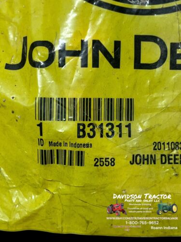 B31311 SEAL fits JOHN DEERE (New OEM)