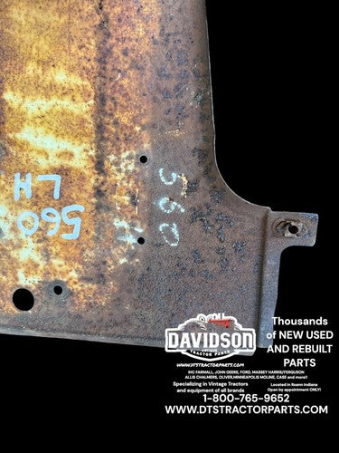 Farmall 560 IH tractor front radiator side hood cover panel Left
