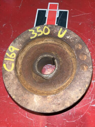 Farmall 300 tractor Original IH engine motor front main crank shaft pulley