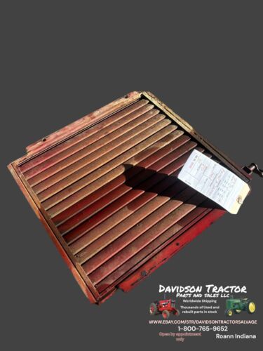 Farmall A Super A B BN Shutter Assembly Antique Tractor