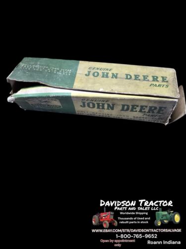 Exhaust Valve Fits John Deere B BO BR Tractors B363R B2878R New Old Stock
