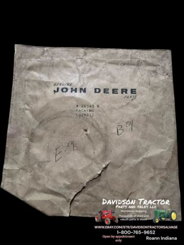 John Deere R26543 O-Ring New Old Stock