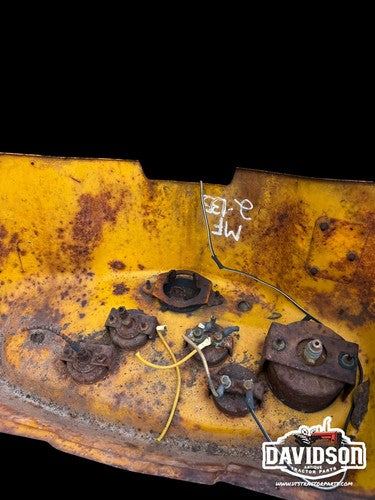 Massey Ferguson 2-135 Dash Cover Assembly Antique Tractor