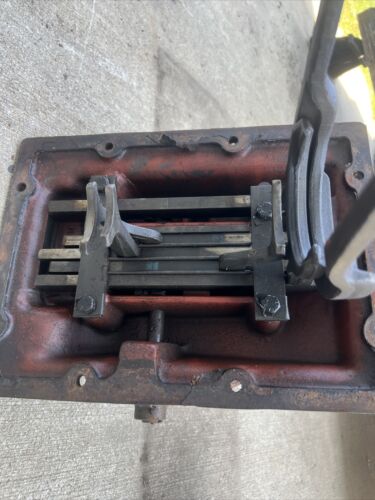International Farmall 444 IH tractor Original transmission cover panel W/shifter